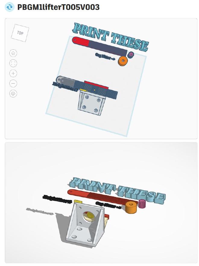 Lifter Design.